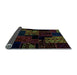 Sideview of Patchwork Light Blue Transitional Rug, abs1987lblu