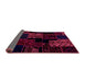 Sideview of Patchwork Pink Transitional Rug, abs1987pnk