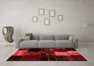 Transitional Red Washable Rugs