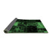 Sideview of Patchwork Emerald Green Transitional Rug, abs1988emgrn