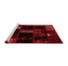 Transitional Red Washable Rugs