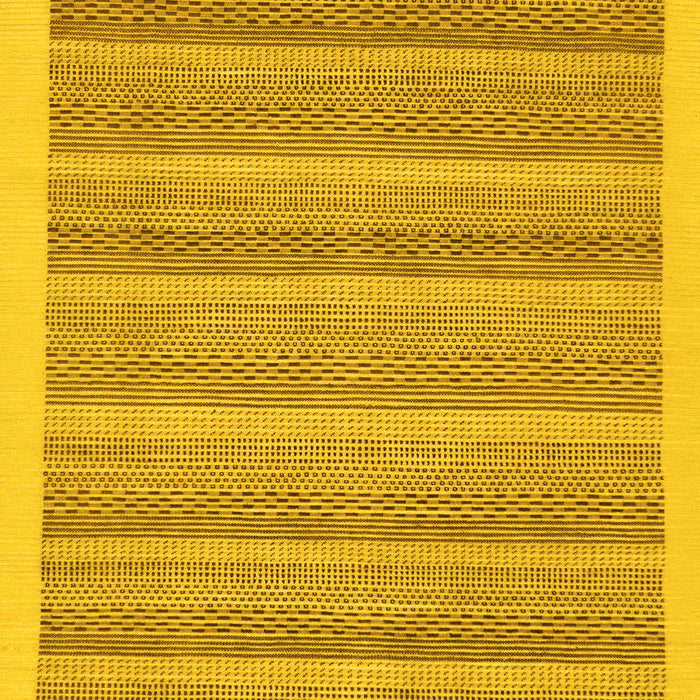 Machine Washable Abstract Yellow Modern Rug, wshabs198yw
