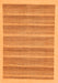 Abstract Orange Modern Rug, abs198org