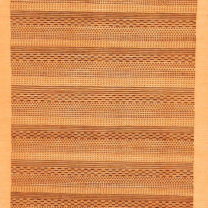 Machine Washable Abstract Orange Modern Area Rugs, wshabs198org