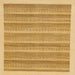 Square Abstract Sedona Brown Modern Rug, abs198