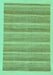 Abstract Turquoise Modern Rug, abs198turq