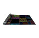 Sideview of Patchwork Light Blue Transitional Rug, abs1990lblu