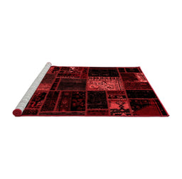 Transitional Red Washable Rugs