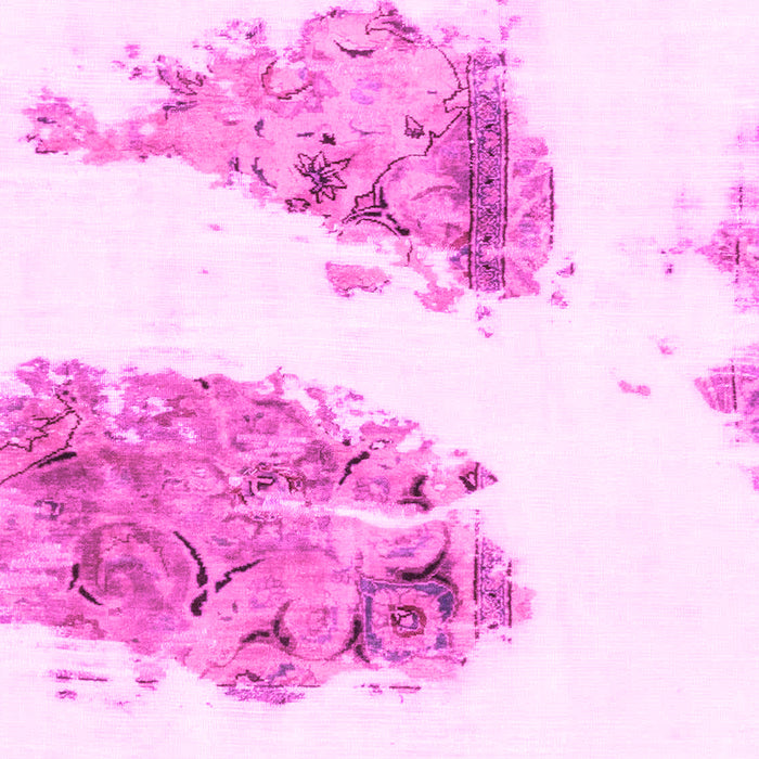 Machine Washable Abstract Pink Modern Rug, wshabs1992pnk