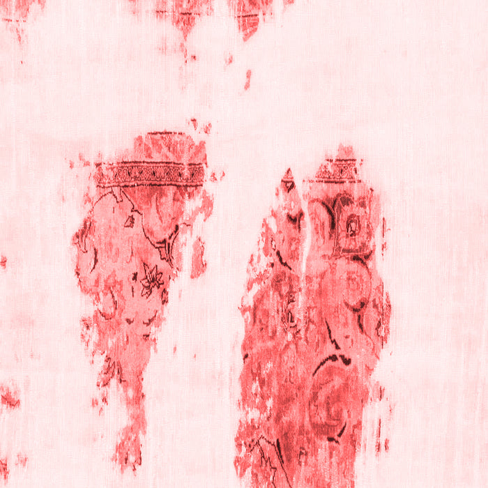 Machine Washable Abstract Red Modern Rug, wshabs1992red