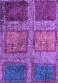 Abstract Purple Modern Rug, abs1993pur