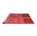 Modern Red Washable Rugs