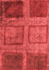 Abstract Red Modern Rug, abs1993red