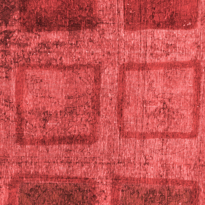 Abstract Red Modern Area Rugs