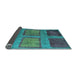 Sideview of Abstract Light Blue Modern Rug, abs1993lblu