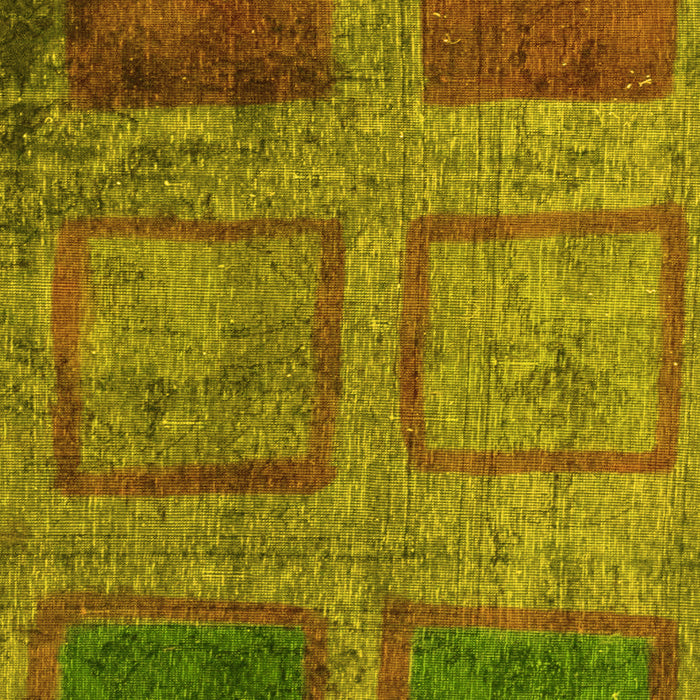 Abstract Yellow Modern Rug, abs1993yw