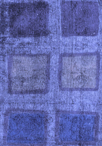 Abstract Blue Modern Rug, abs1993blu