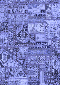 Abstract Blue Modern Rug, abs1994blu