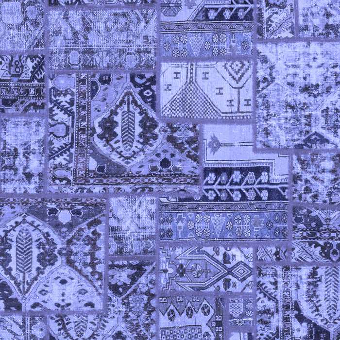 Abstract Blue Modern Rug, abs1994blu