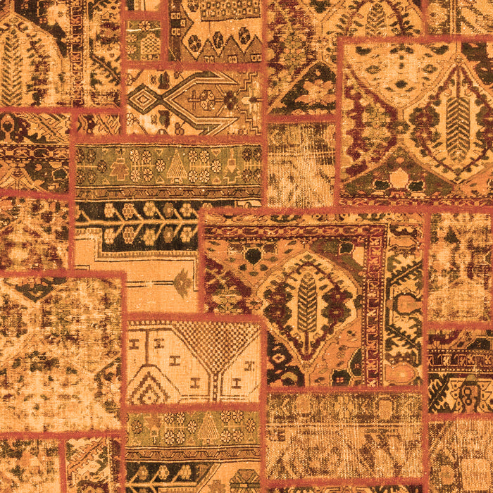 Machine Washable Abstract Orange Modern Area Rugs, wshabs1994org