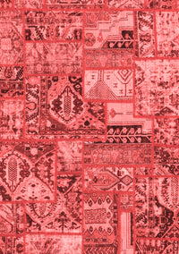 Abstract Red Modern Rug, abs1994red