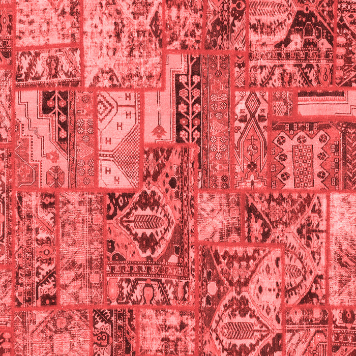 Abstract Red Modern Rug, abs1994red