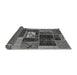 Sideview of Patchwork Gray Transitional Rug, abs1995gry