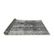 Sideview of Abstract Gray Modern Rug, abs1996gry