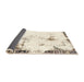 Sideview of Abstract Blanched Almond Beige Modern Rug, abs1997