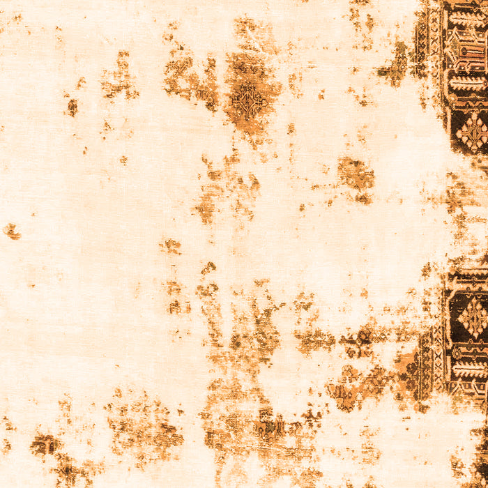 Machine Washable Abstract Orange Modern Area Rugs, wshabs1997org