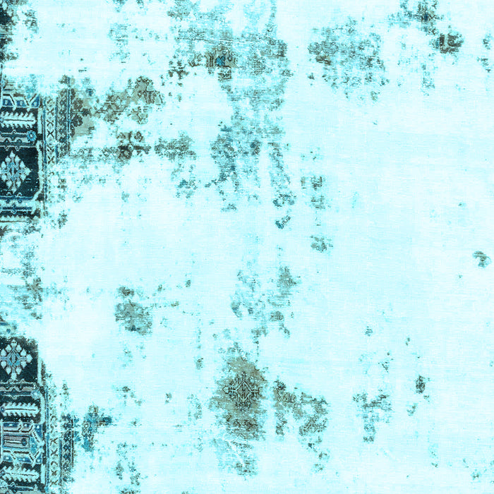 Machine Washable Abstract Light Blue Modern Rug, wshabs1997lblu