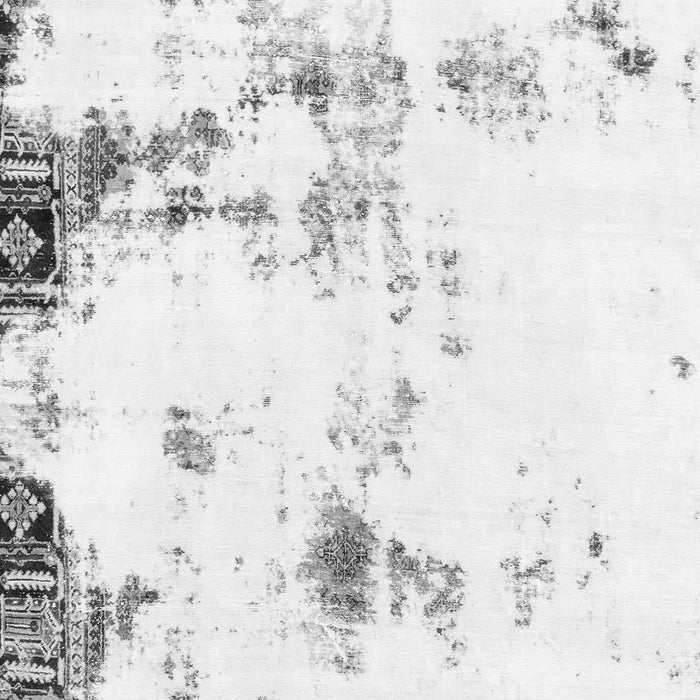 Machine Washable Abstract Gray Modern Rug, wshabs1997gry