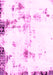 Abstract Pink Modern Rug, abs1997pnk