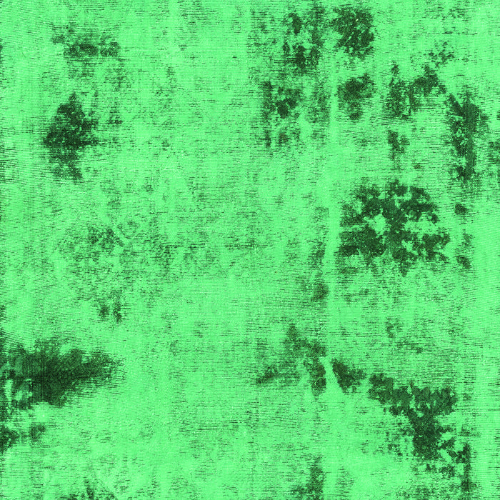 Machine Washable Persian Green Bohemian Area Rugs, wshabs1998grn