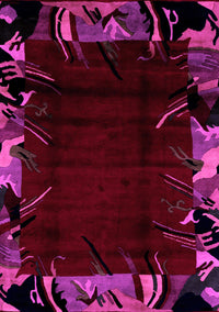 Abstract Pink Modern Rug, abs1999pnk