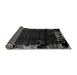 Sideview of Abstract Gray Modern Rug, abs1999gry