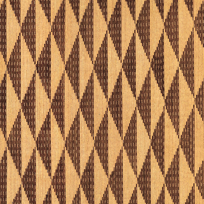 Square Abstract Brown Modern Rug, abs199brn