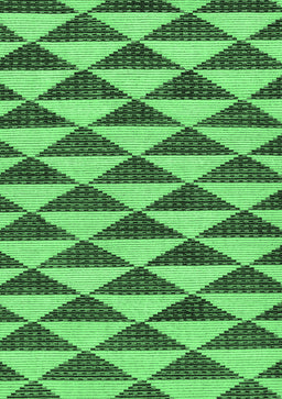 Abstract Emerald Green Modern Rug, abs199emgrn