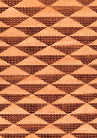 Abstract Orange Modern Rug, abs199org