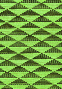 Abstract Green Modern Rug, abs199grn