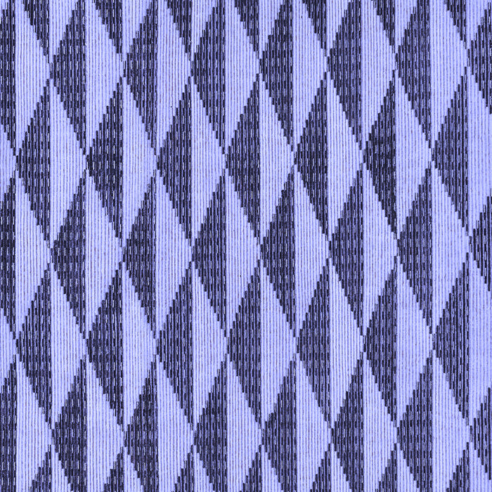 Square Abstract Blue Modern Rug, abs199blu