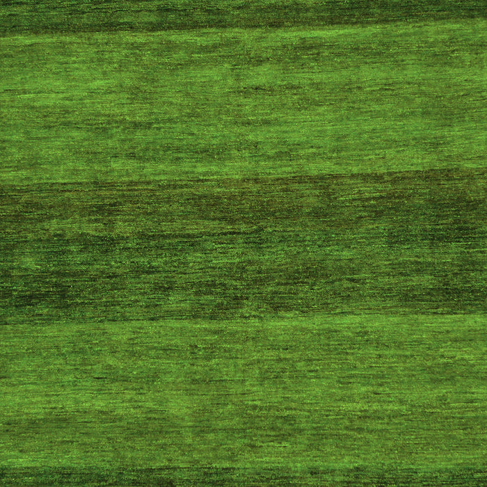 Machine Washable Abstract Green Modern Area Rugs, wshabs19grn