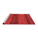 Modern Red Washable Rugs