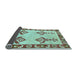 Sideview of Oriental Light Blue Modern Rug, abs1lblu