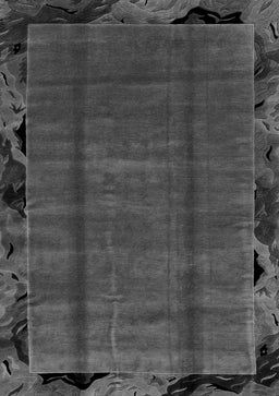 Abstract Gray Modern Rug, abs2000gry