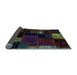 Sideview of Patchwork Light Blue Transitional Rug, abs2004lblu