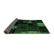 Sideview of Patchwork Emerald Green Transitional Rug, abs2004emgrn