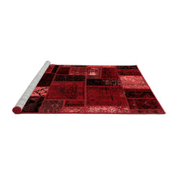 Transitional Red Washable Rugs
