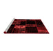 Transitional Red Washable Rugs