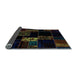 Sideview of Patchwork Light Blue Transitional Rug, abs2005lblu